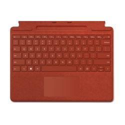 Microsoft Surface Pro Signature Keyboard Rojo Microsoft Cover port QWERTY Español