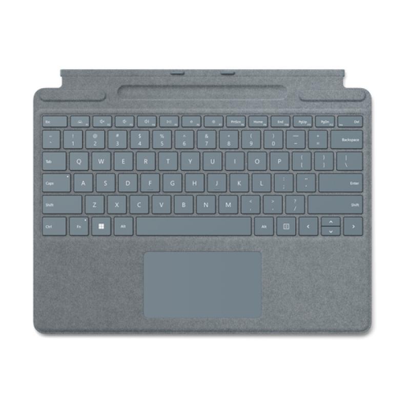 Microsoft Surface Pro Signature Keyboard Azul Microsoft Cover port QWERTY Español